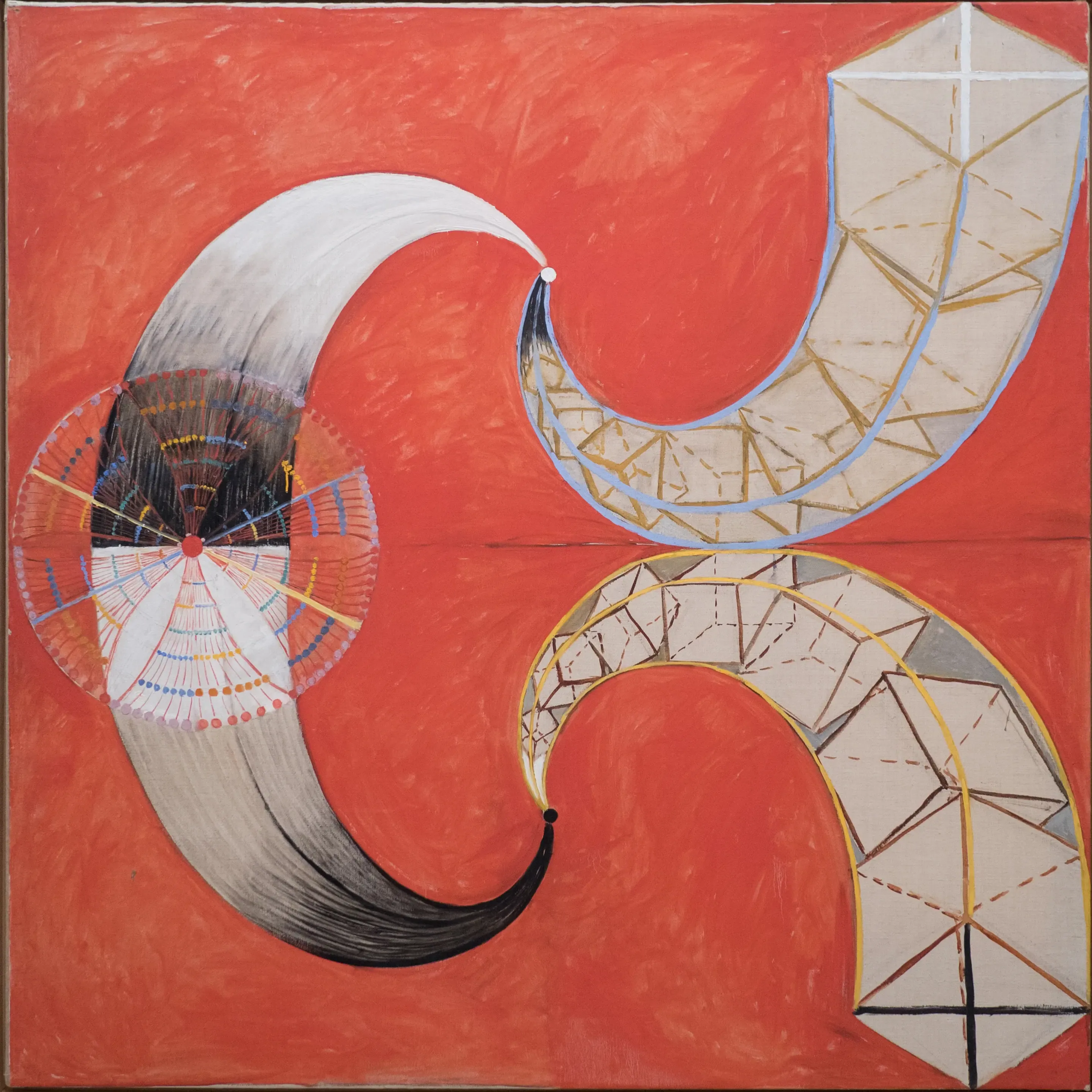 Hilma Af Klint, The Swan No. 9, 1915.